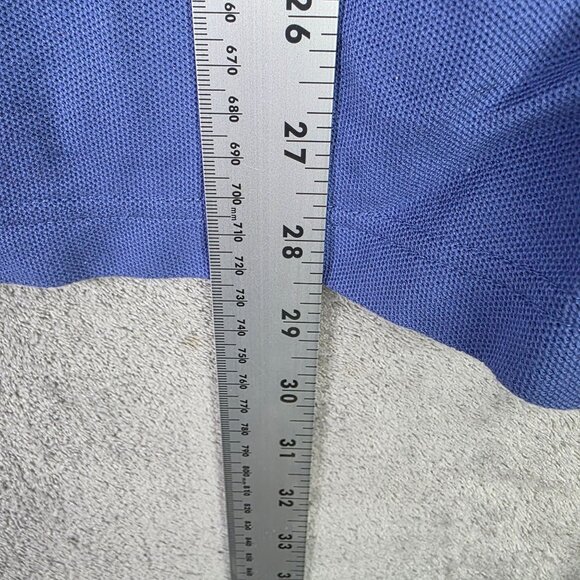 Mens Roundtree & Yorke Gold Label Blue Polo Shirt Short Sleeve 100% Cotton XL - Picture 7 of 8